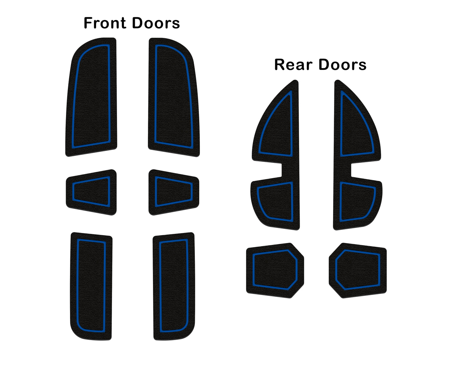 Door Pocket Foam Inserts Fits 2022-2026 Ford Maverick