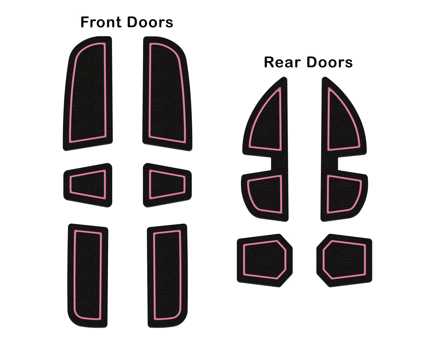 Door Pocket Foam Inserts Fits 2022-2026 Ford Maverick