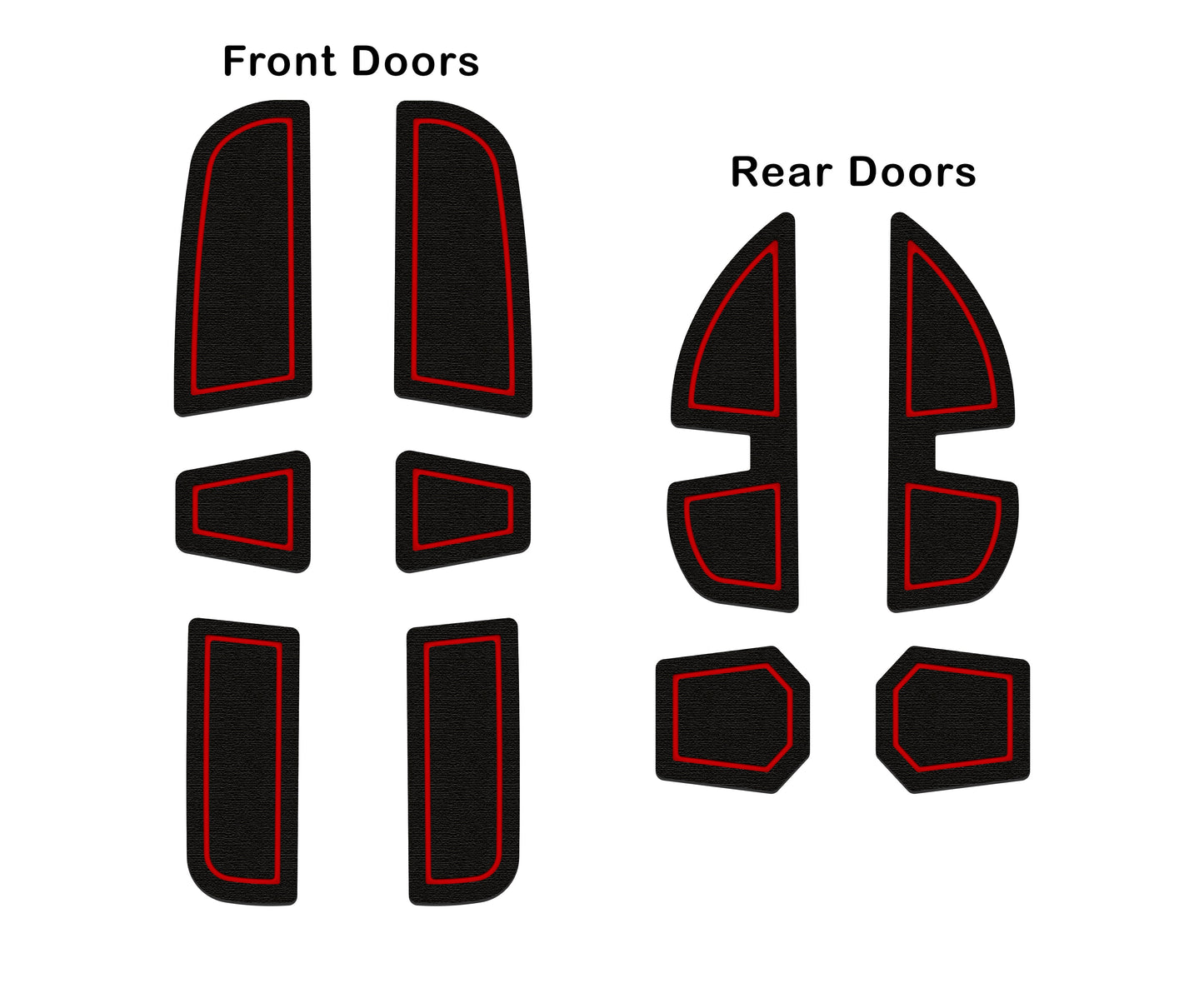 Door Pocket Foam Inserts Fits 2022-2026 Ford Maverick