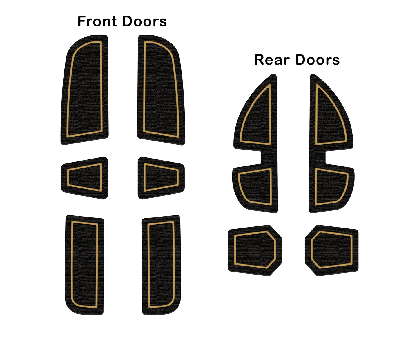 Door Pocket Foam Inserts Fits 2022-2026 Ford Maverick