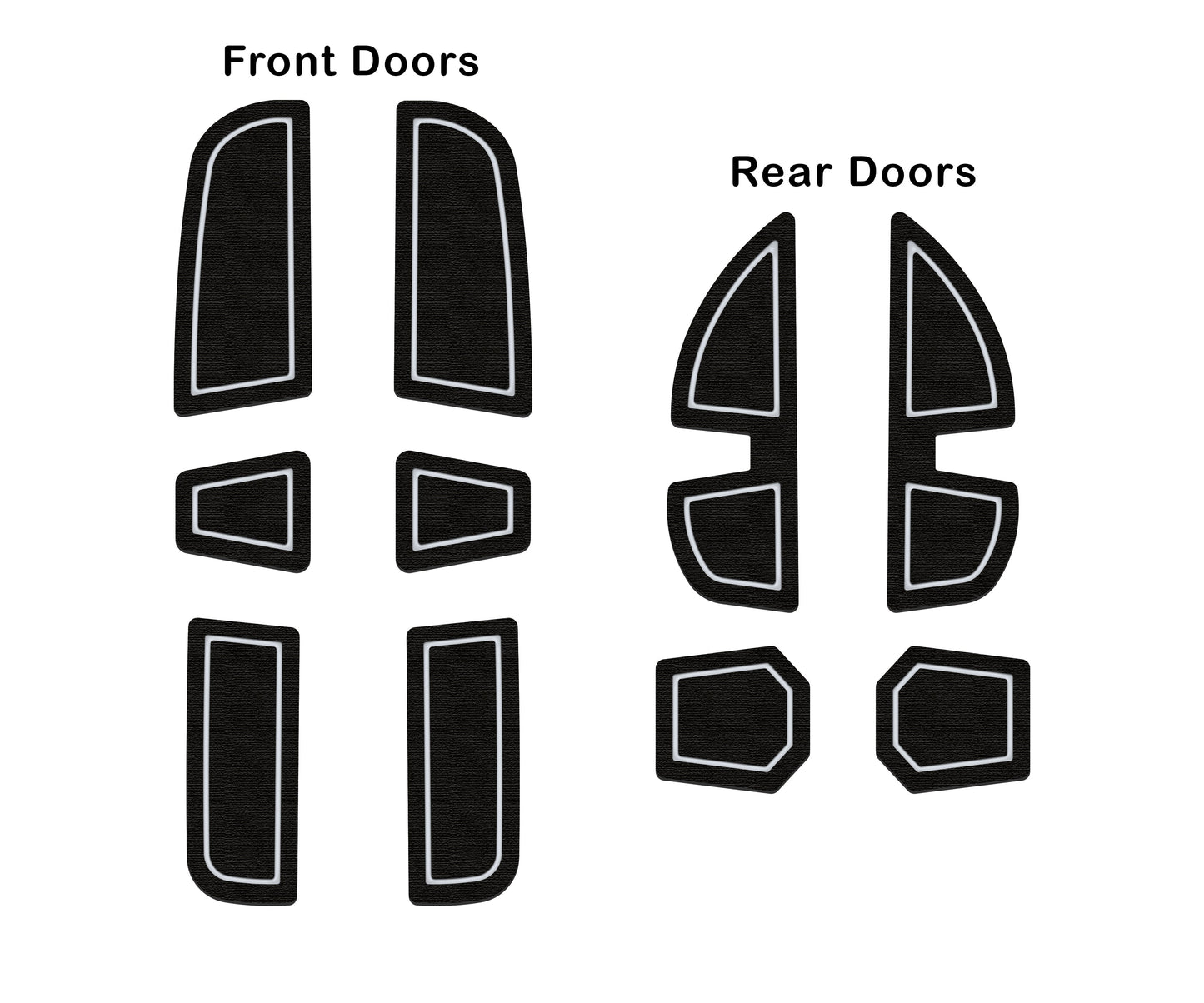 Door Pocket Foam Inserts Fits 2022-2026 Ford Maverick