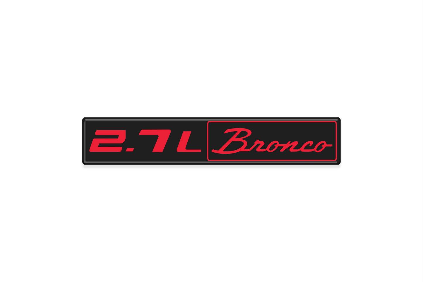 Engine Badge Fits 2021-2026 Ford Bronco