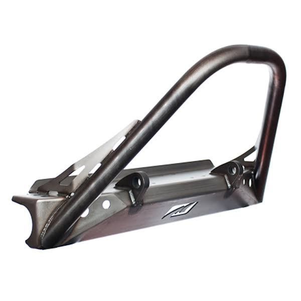 Jeep YJ/TJ Stubby Front Bumper W/Stinger Bare Steel Motobilt - MB1000-S