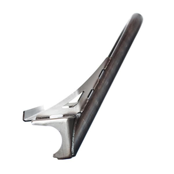 Jeep YJ/TJ Stubby Front Bumper W/Stinger Bare Steel Motobilt - MB1000-S