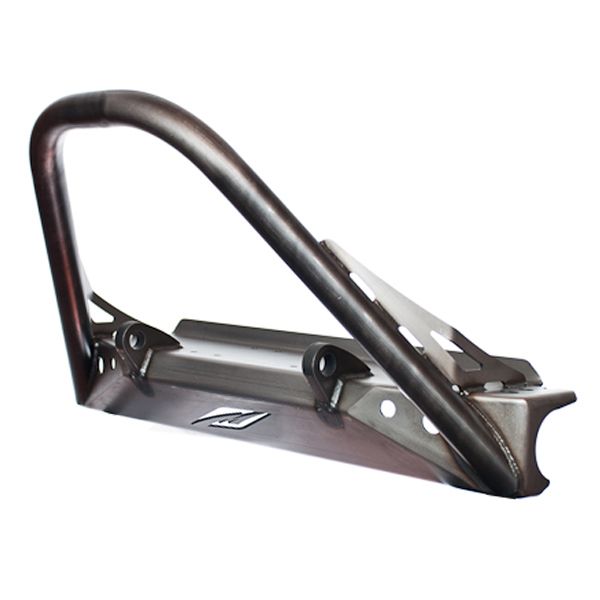 Jeep YJ/TJ Stubby Front Bumper W/Stinger Bare Steel Motobilt - MB1000-S