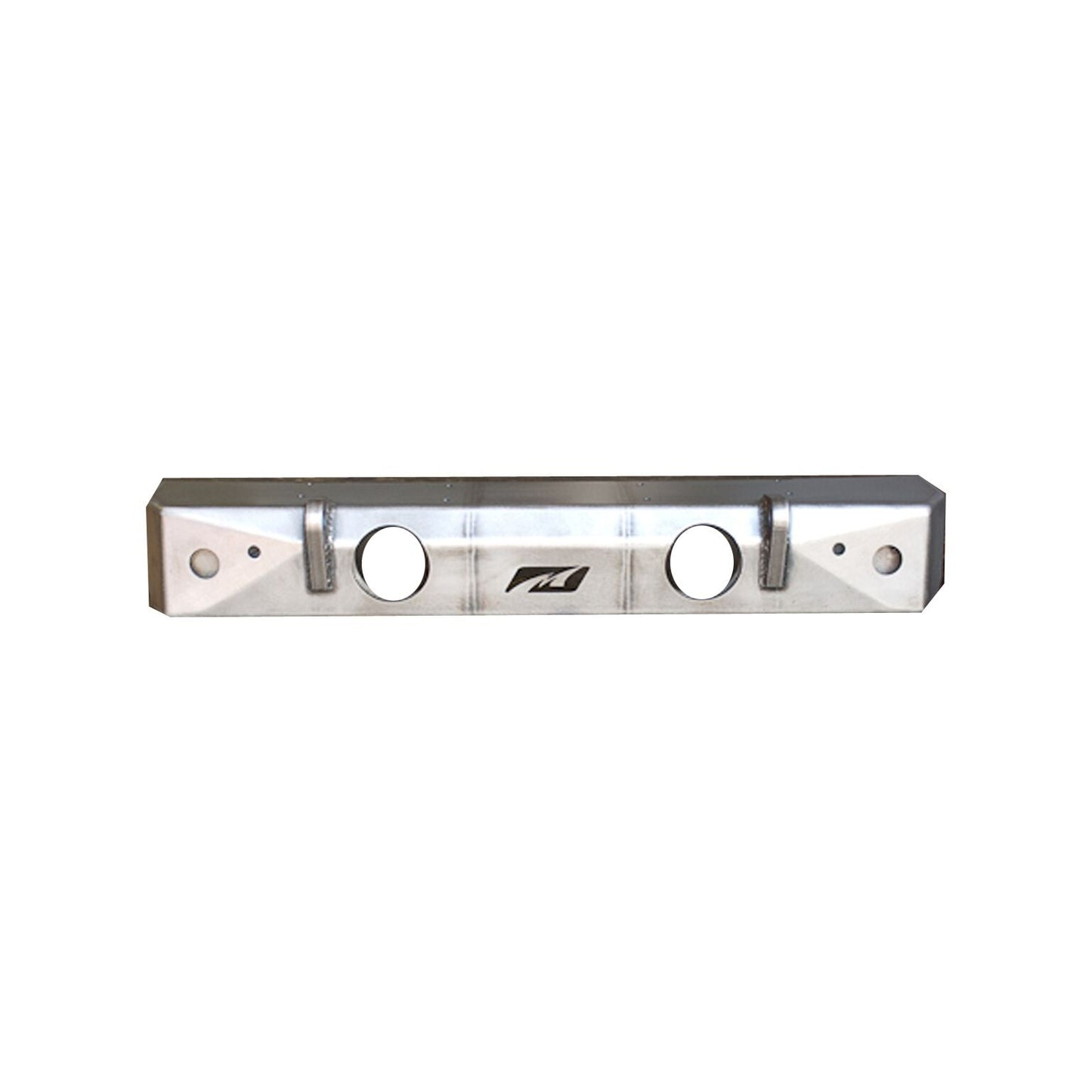 Jeep JK Stubby Front Bumper With Fogs 07-18 Wrangler JK Bare Steel Motobilt - MB1006F