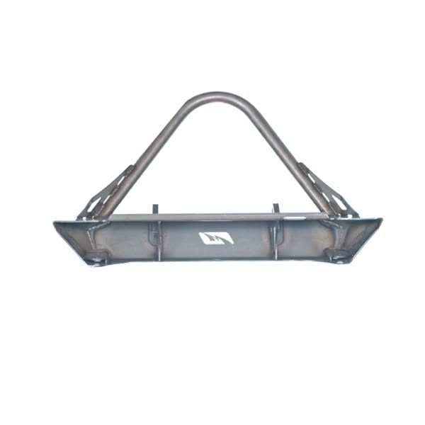 Jeep JK Front Bumper W/Stinger 07-18 Wrangler JK Hatchet Series Bare Steel Motobilt - MB1048-S