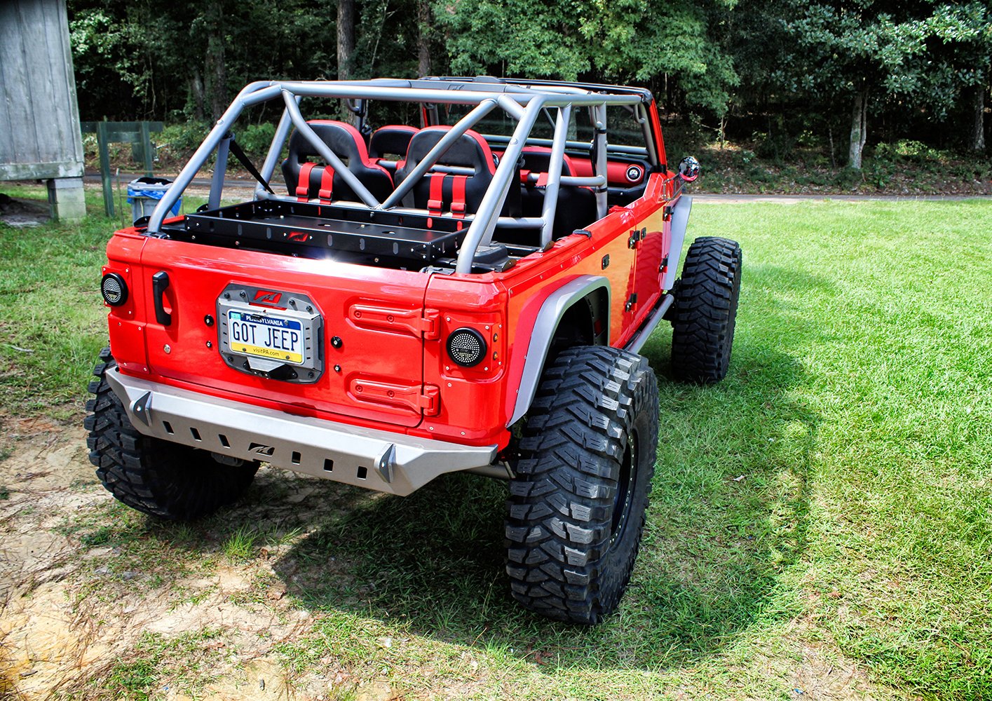 Front and Rear Fender Flare Package for 2018-Present Jeep Wrangler JL/JLU Motobilt - MB1101-1102