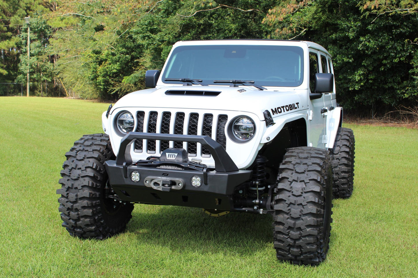 Front Highline Fenders for 2018-Present Jeep JL/JLU/JT Motobilt - MB1196