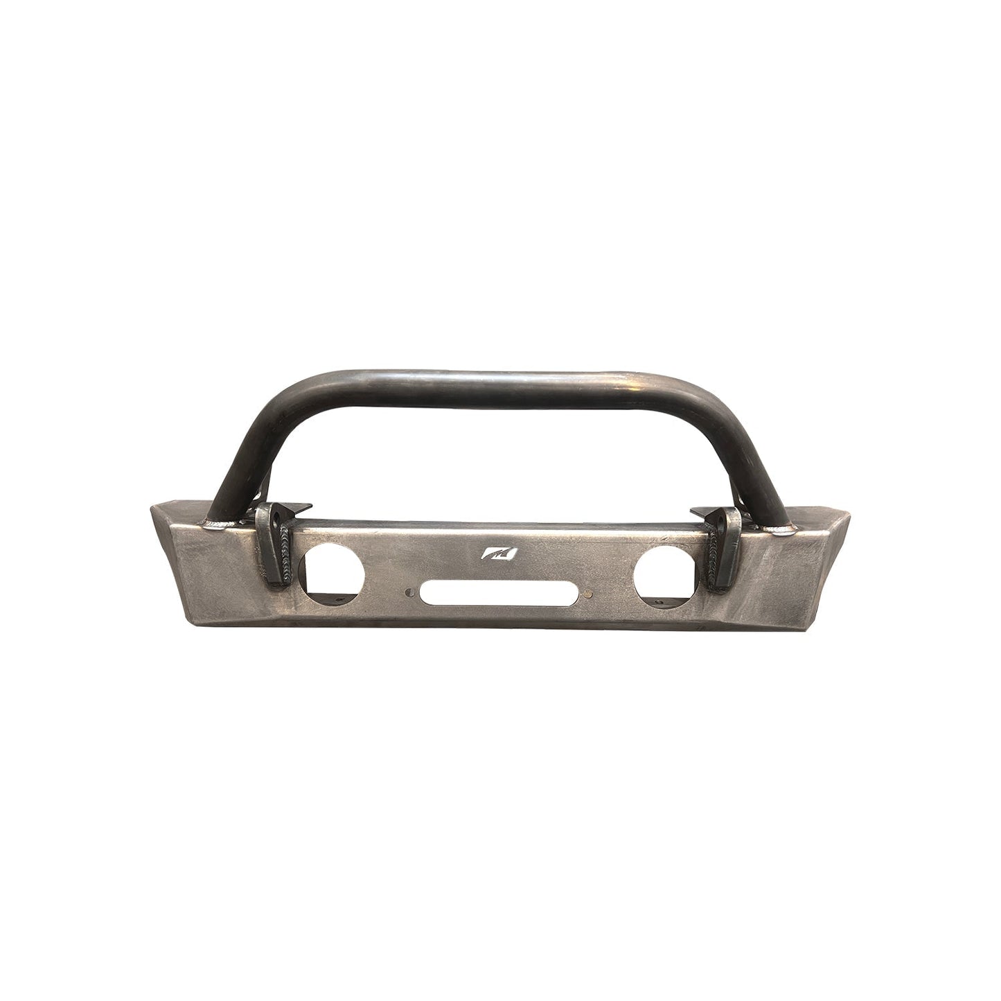 Crusher Series HD Front Bumper w/Tube Bull Bar for Jeep JK/JKU Motobilt - MB1209-B