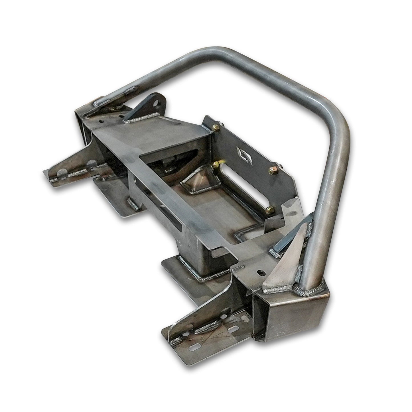 Gladius Frame Chop Bumper with Bull Bar for Jeep JK/JL/JT - fits WARN M8274 - Motobilt-MB1238-B