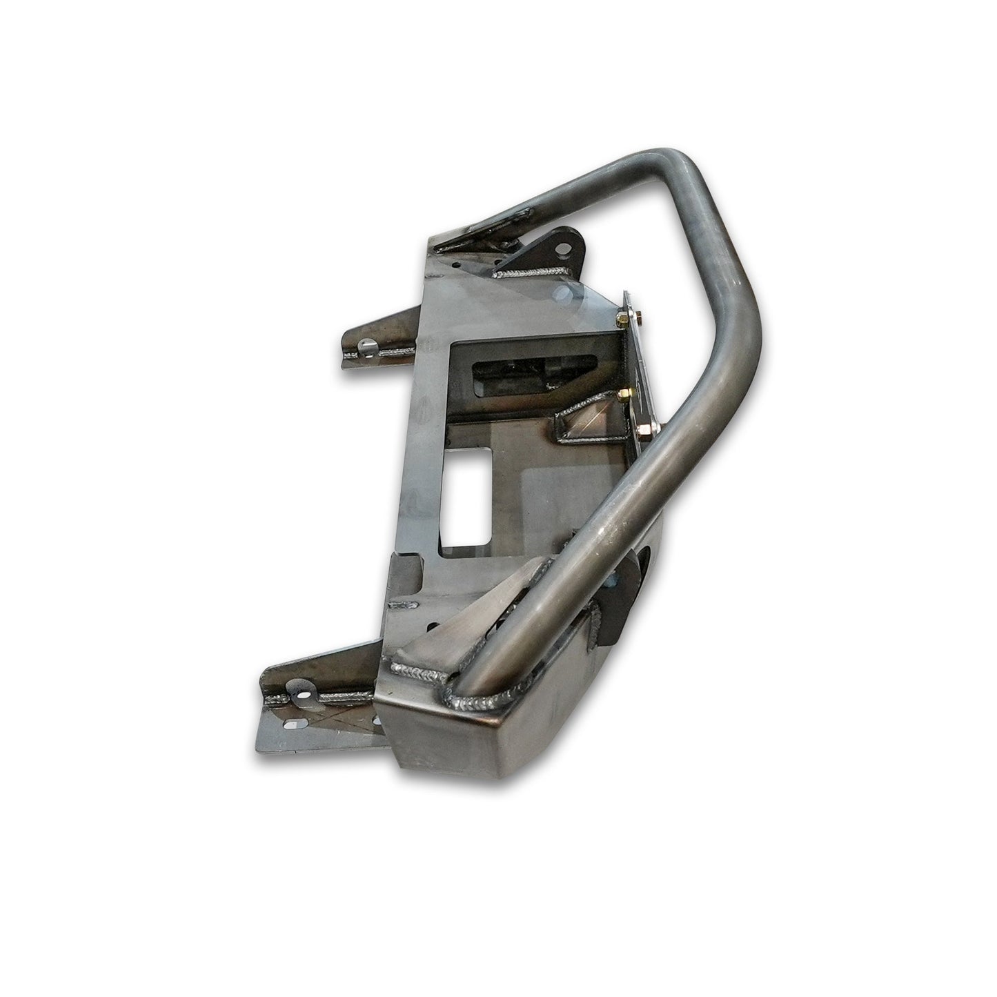 Gladius Frame Chop Bumper with Bull Bar for Jeep JK/JL/JT - fits WARN M8274 - Motobilt-MB1238-B