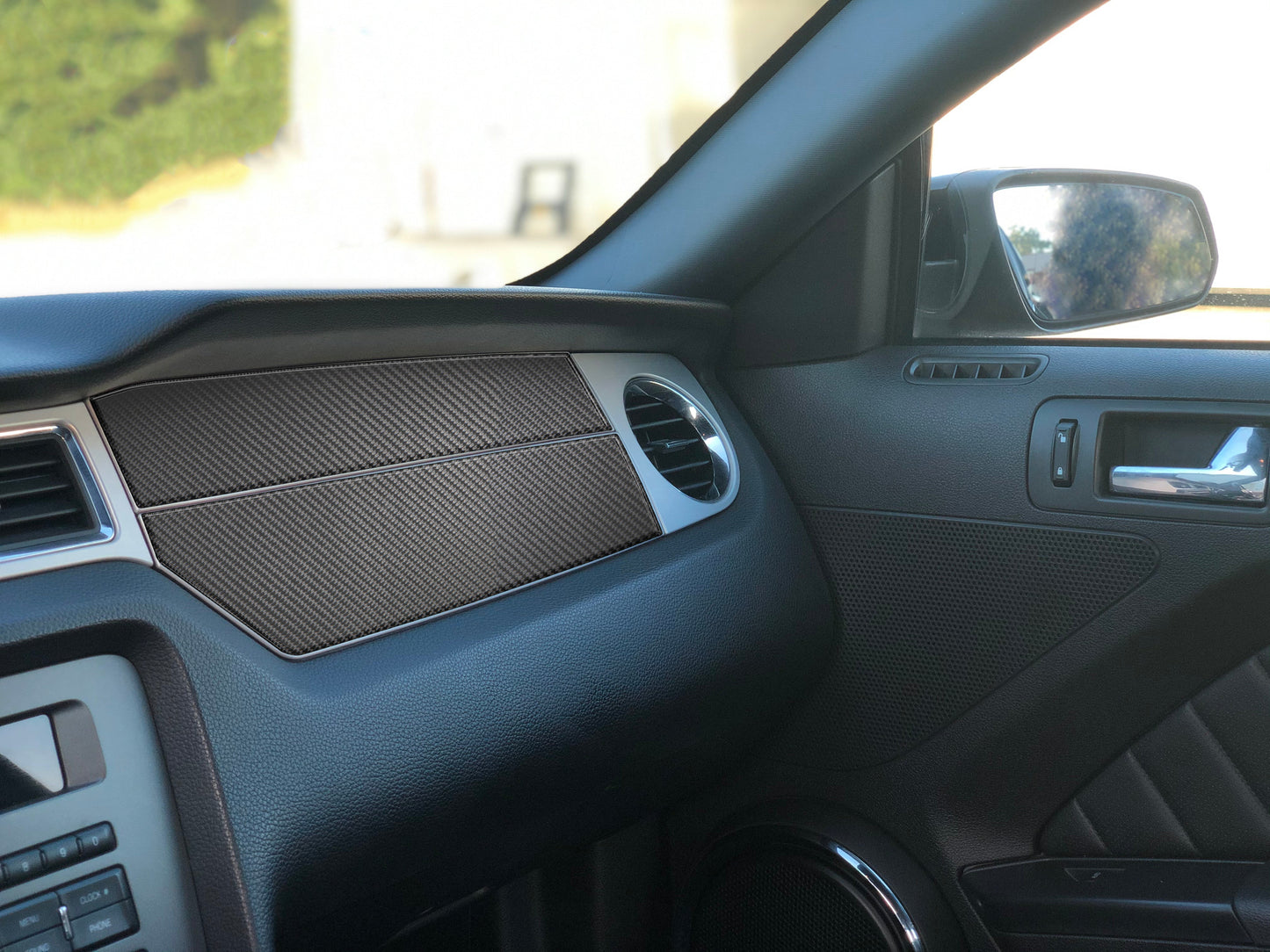 Passenger Side Dash Trim Fits 2010-2014 Ford Mustang