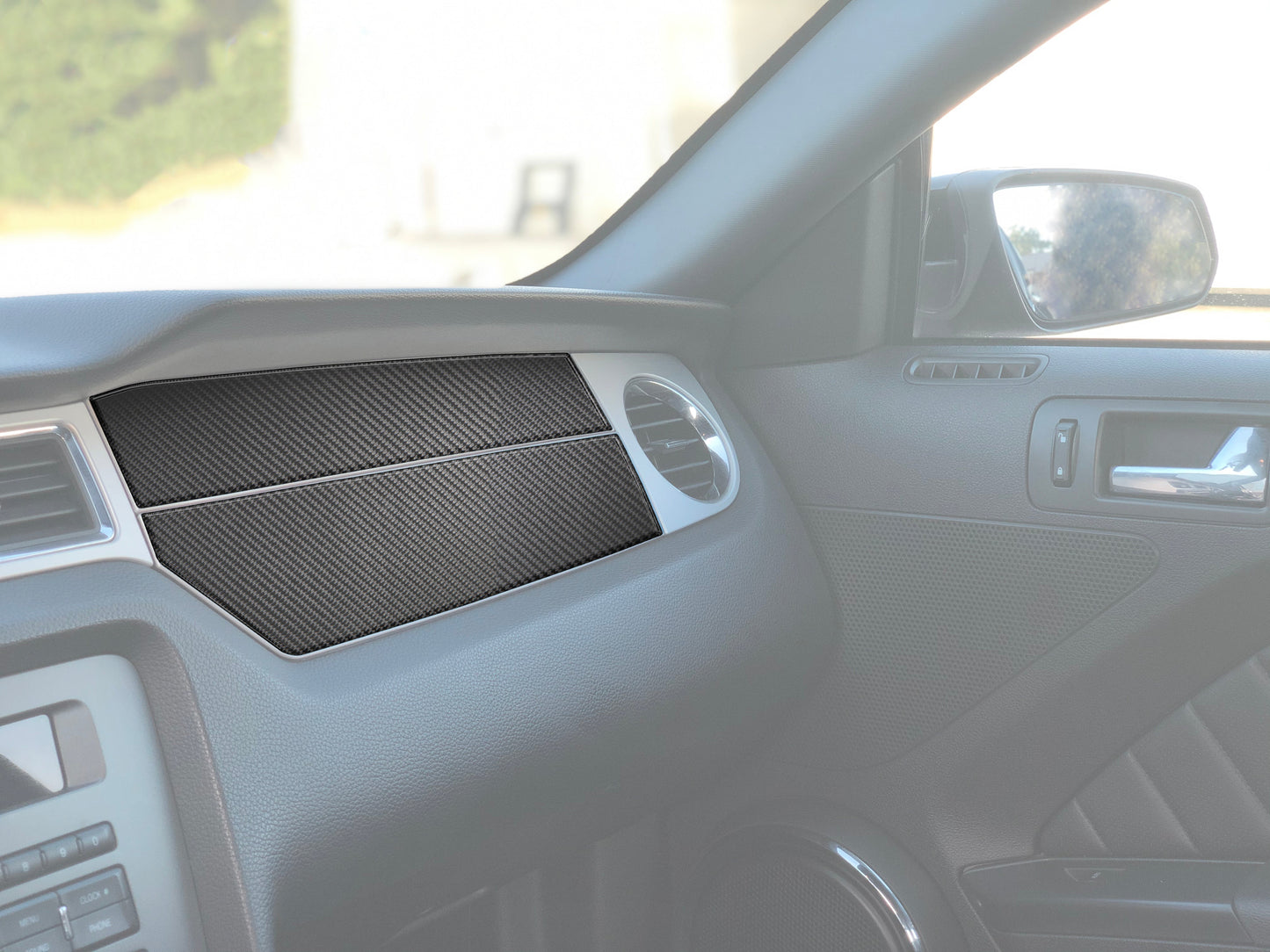 Passenger Side Dash Trim Fits 2010-2014 Ford Mustang