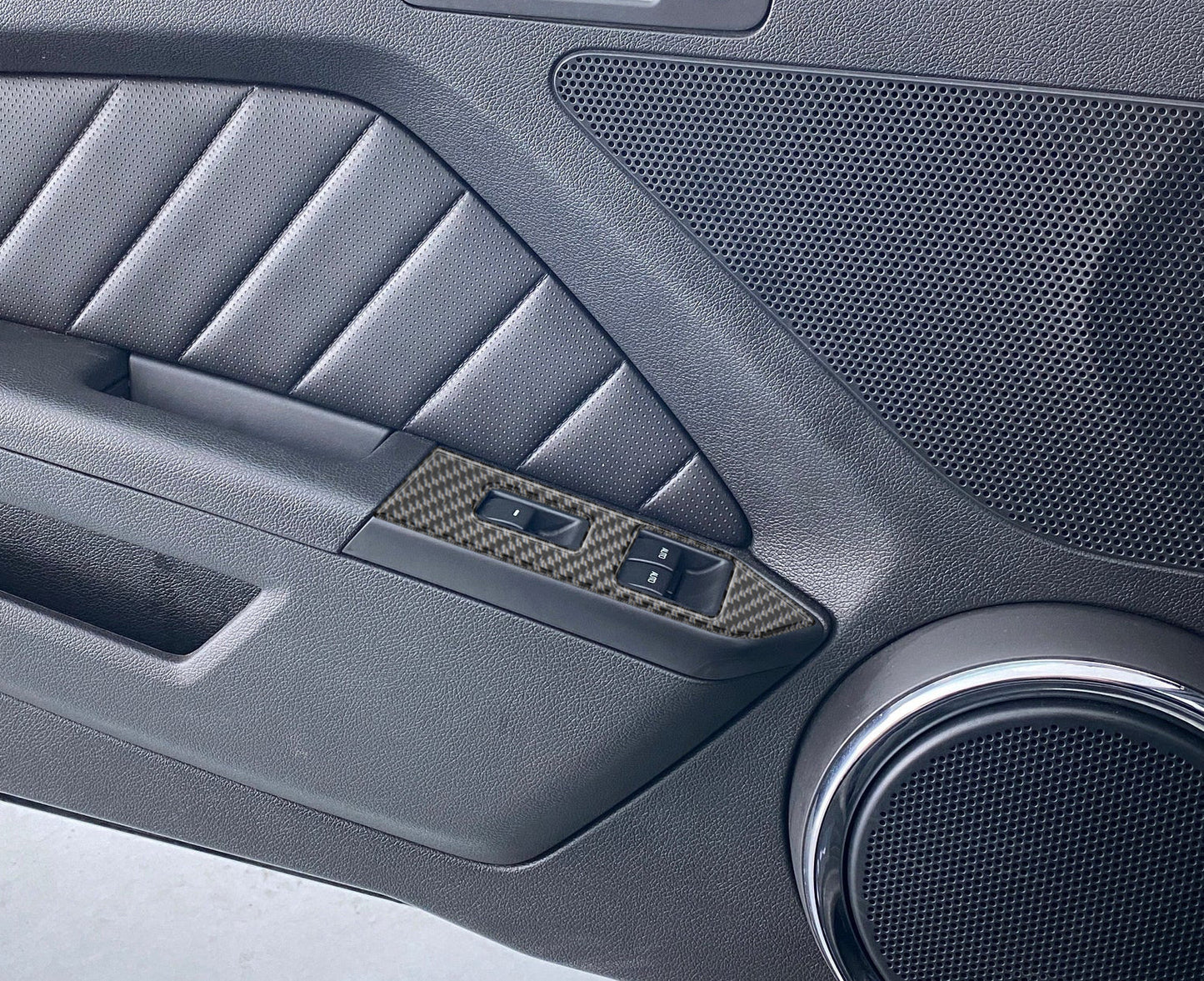 Door Switch Panel Accent Fits 2010-2014 Ford Mustang