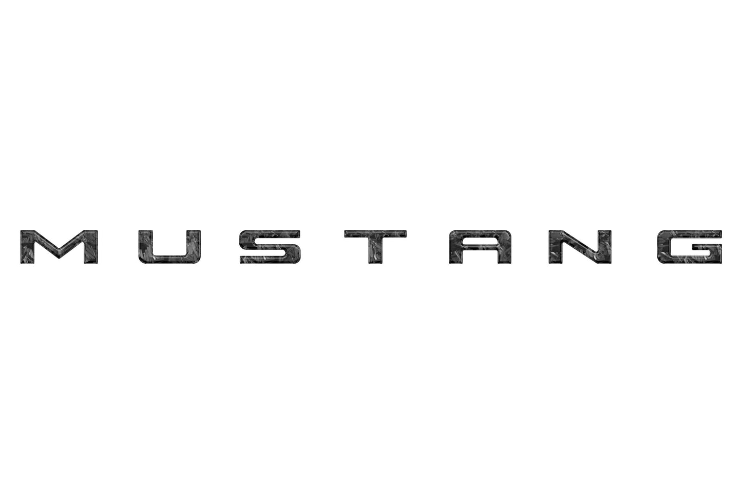 Engine Bay Letter Inserts Fits 2024-2026 Ford Mustang