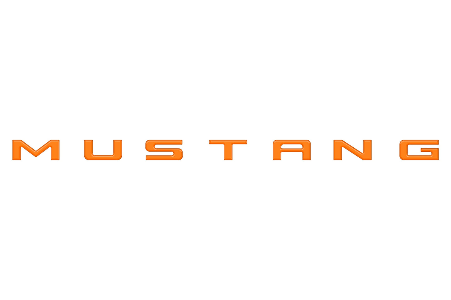 Engine Bay Letter Inserts Fits 2024-2026 Ford Mustang