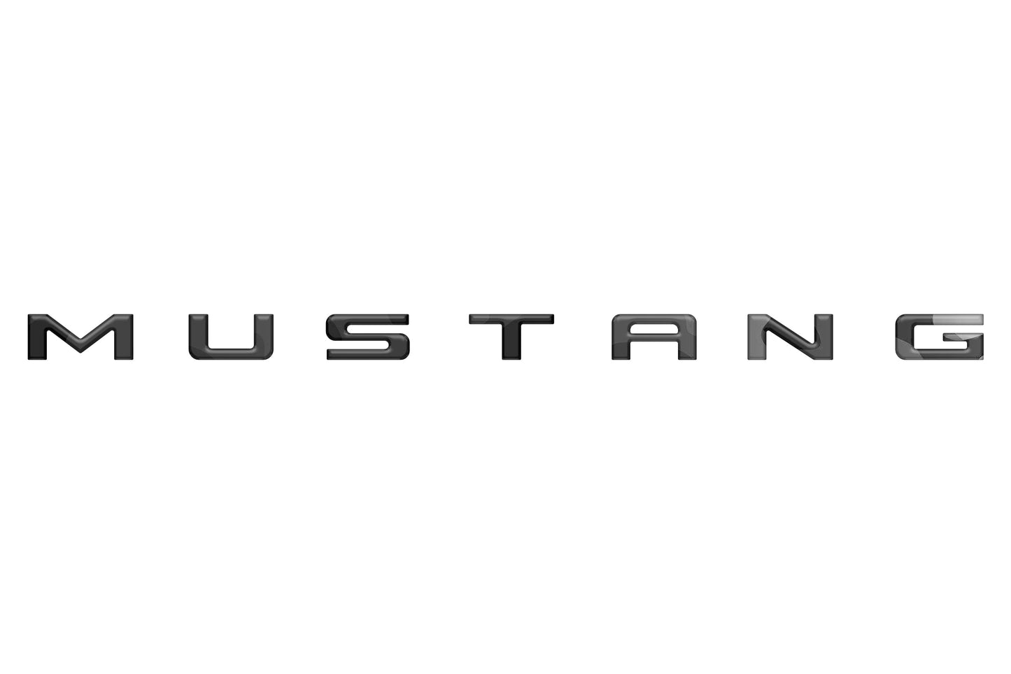 Engine Bay Letter Inserts Fits 2024-2026 Ford Mustang
