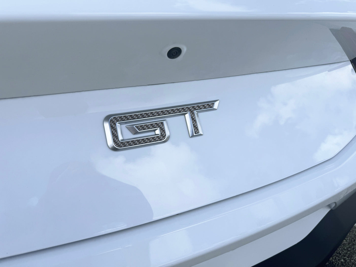 Rear GT Emblem Inserts Fits 2024-2026 Ford Mustang