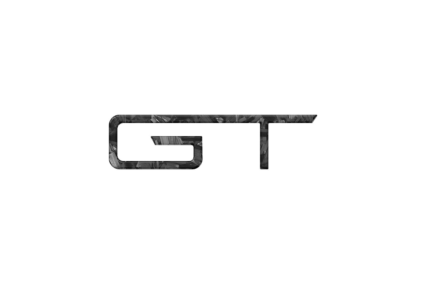 Rear GT Emblem Inserts Fits 2024-2026 Ford Mustang