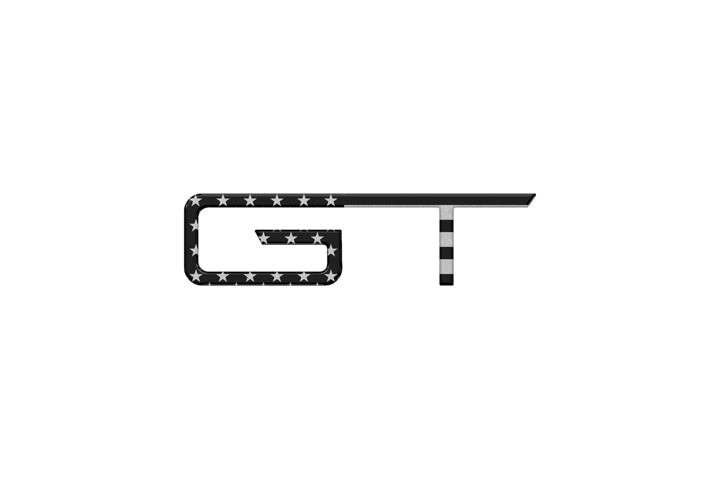 Rear GT Emblem Inserts Fits 2024-2026 Ford Mustang