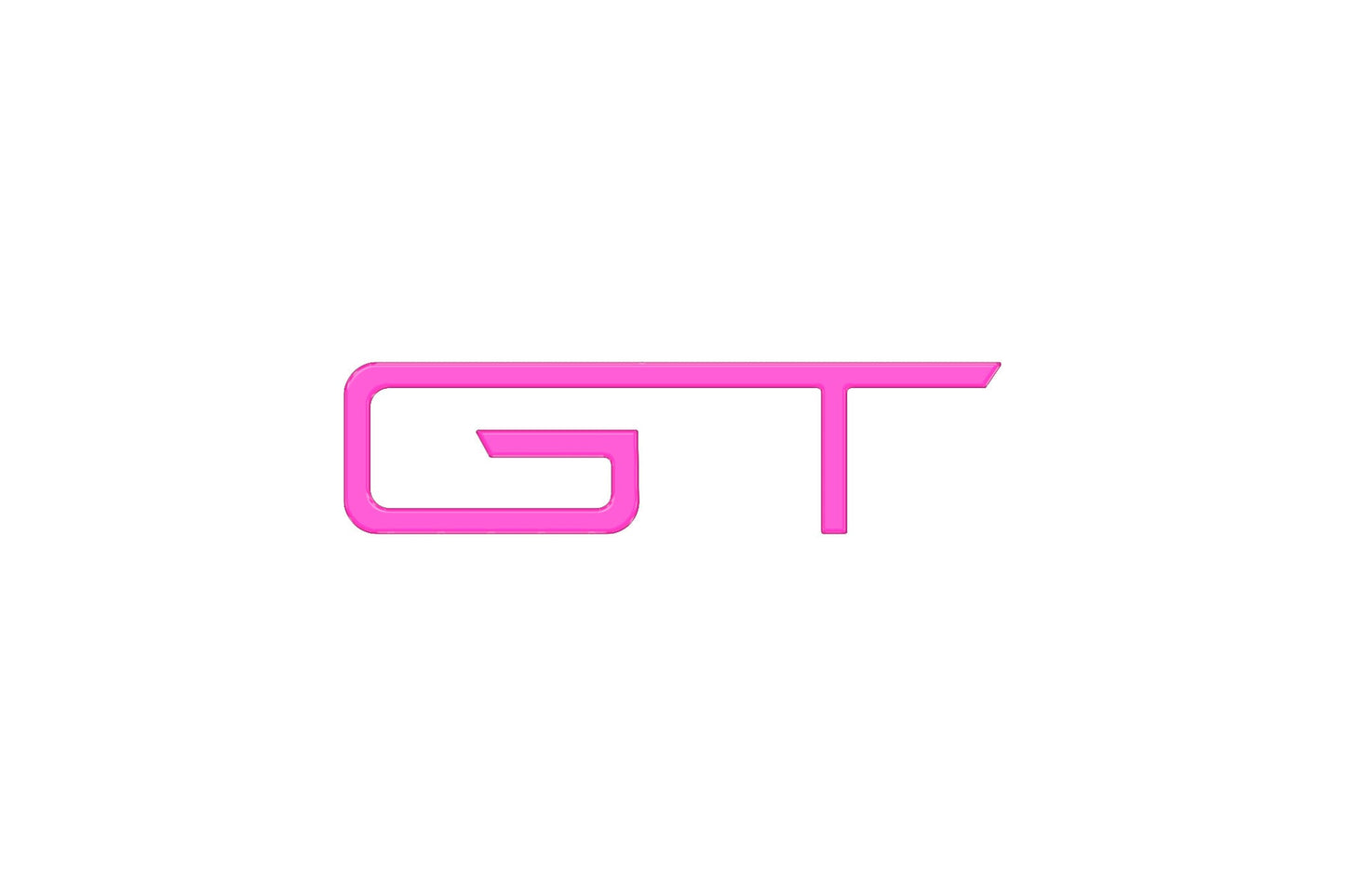 Rear GT Emblem Inserts Fits 2024-2026 Ford Mustang