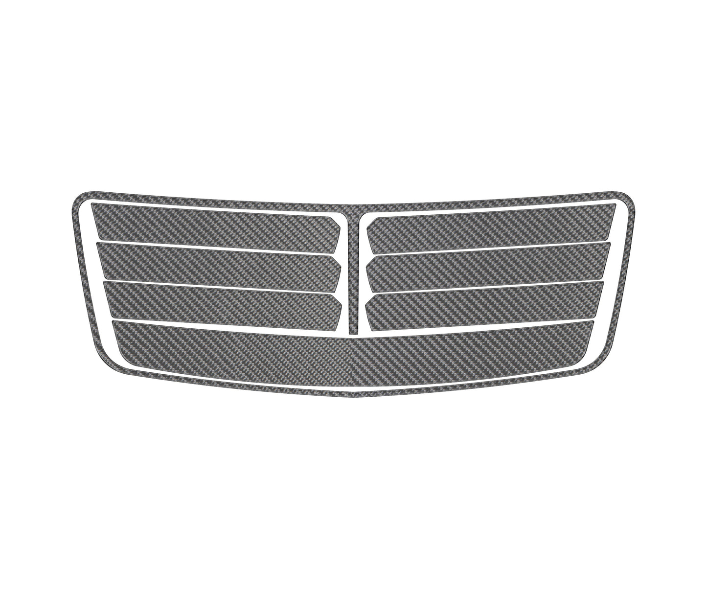 Hood Vent Accent Trim Fits 2024-2026 Ford Mustang