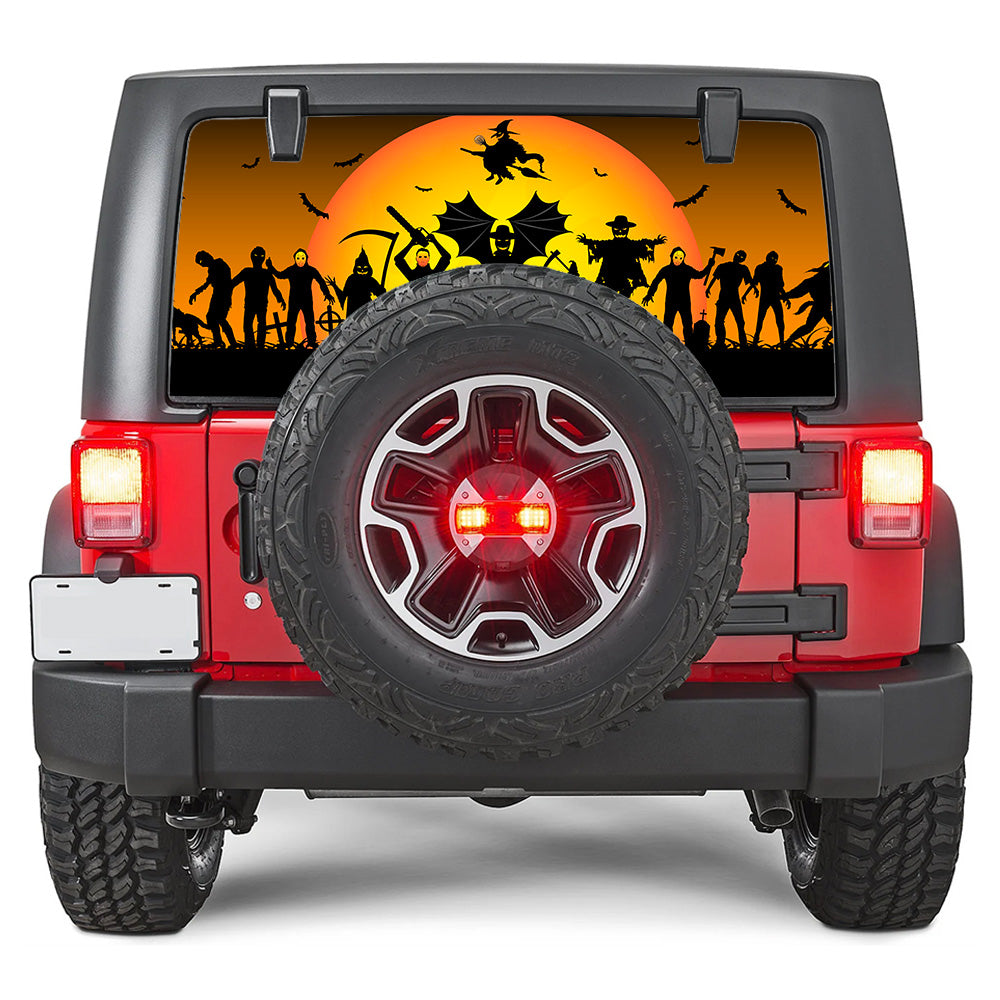 Monster Mash Rear Window Decal