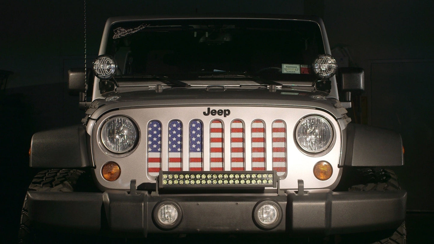 Classic Old Glory Collection American Flag Grille Inserts