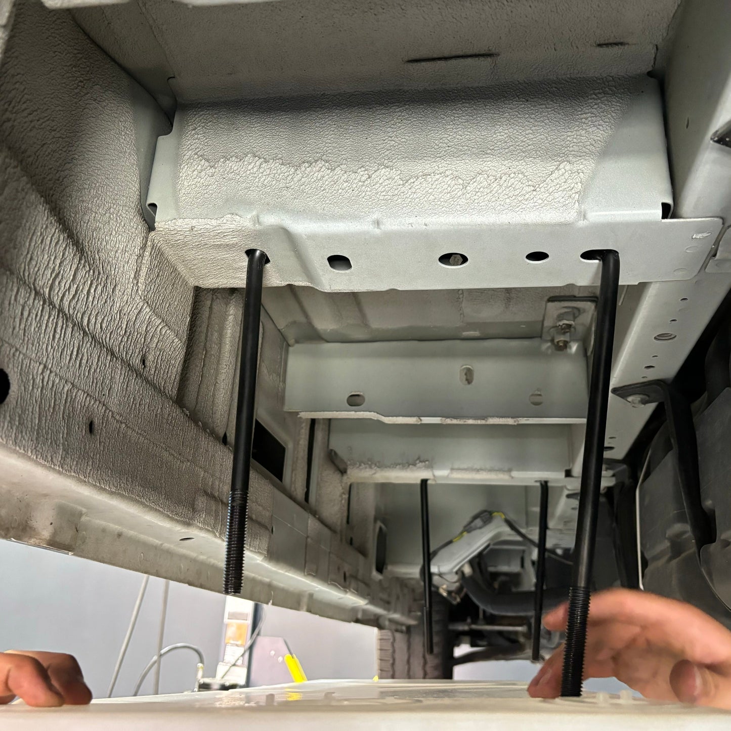 22 Gallon Drivers Side Undercarriage Fresh/Grey Water Tank for 2015-2025 Ford Transit 148" & 148" EXT