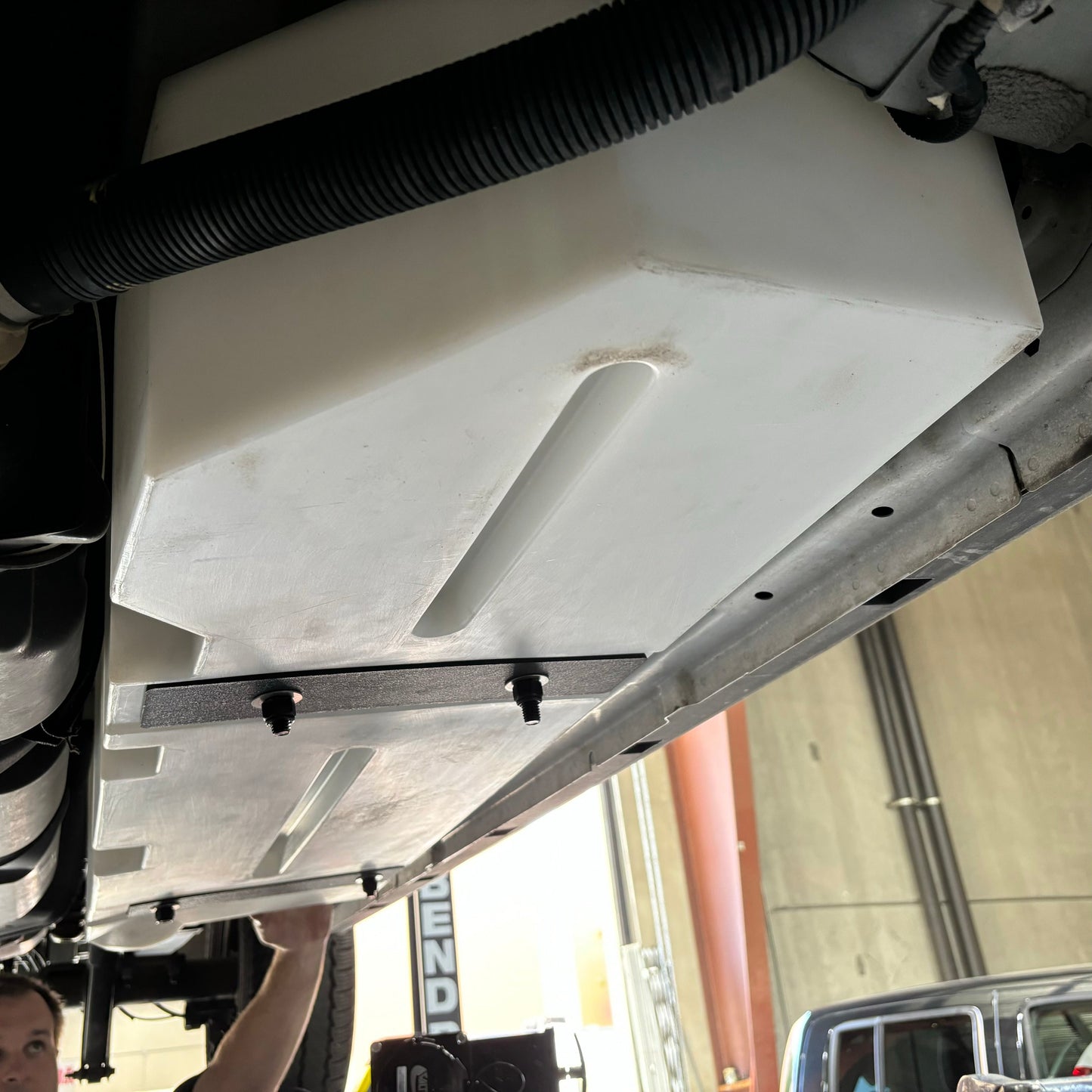 22 Gallon Drivers Side Undercarriage Fresh/Grey Water Tank for 2015-2025 Ford Transit 148" & 148" EXT