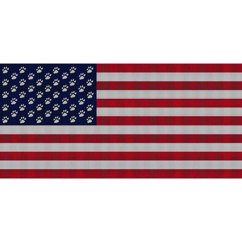 Paws Old Glory Collection American Flag Grille Inserts