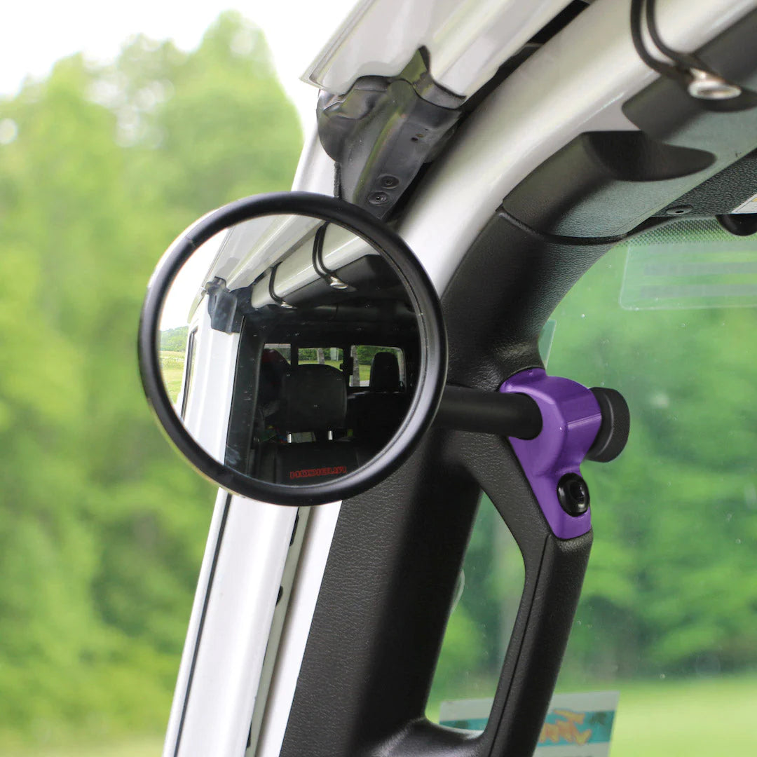 A-Pillar Side Mirror Set For 2024+ Jeep Wrangler JL & Gladiator - CMM Offroad