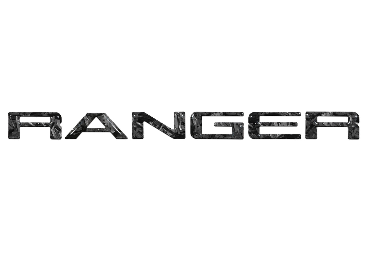 Front Grille Inserts Letter Inserts Fits 2019-2023 Ford Ranger