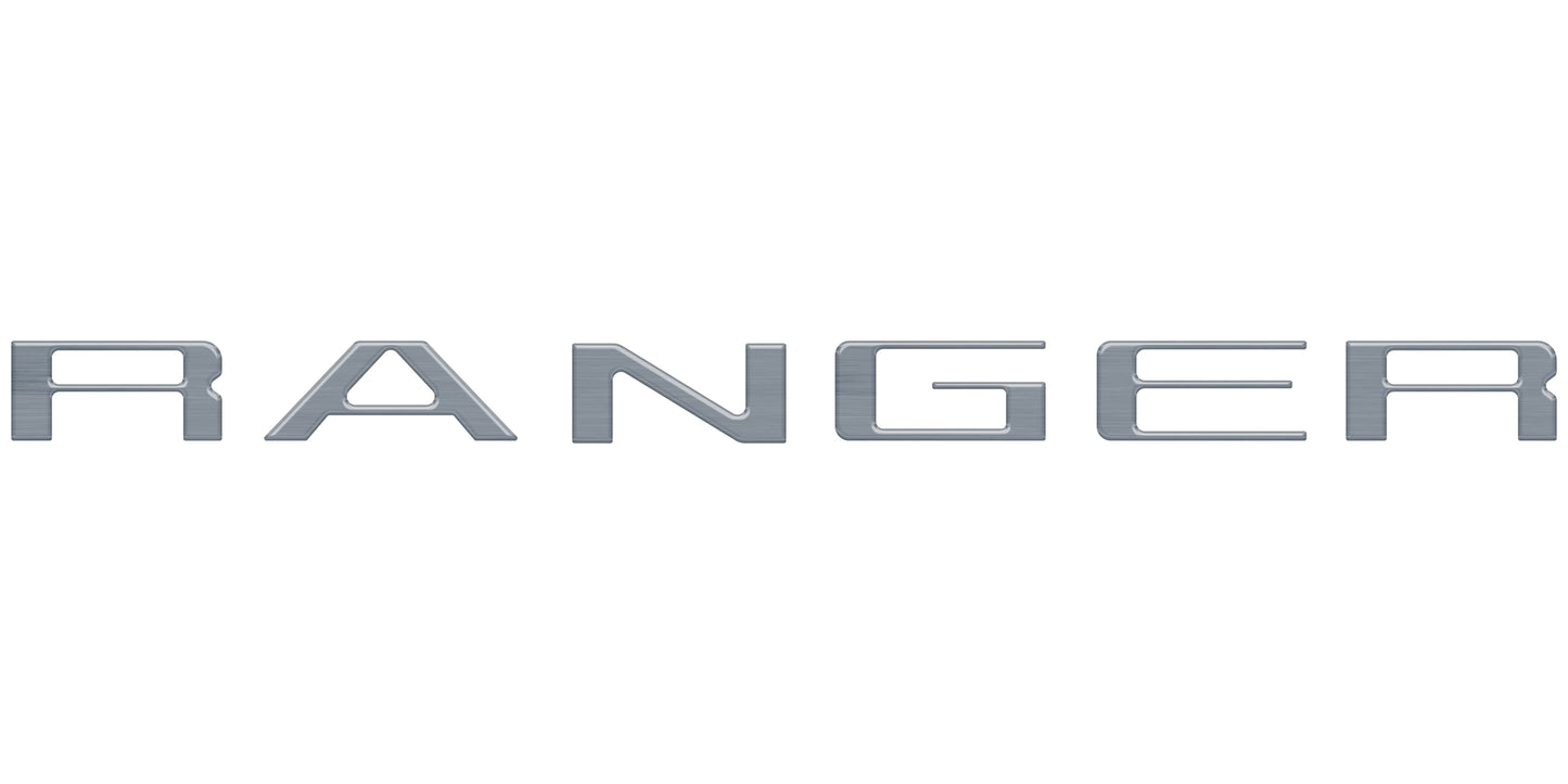 Tailgate Letter Inserts Fits 2019-2023 Ford Ranger