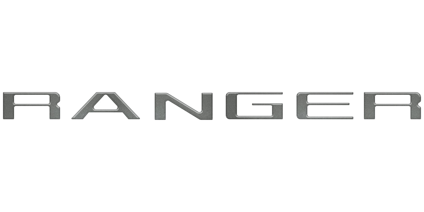 Tailgate Letter Inserts Fits 2019-2023 Ford Ranger