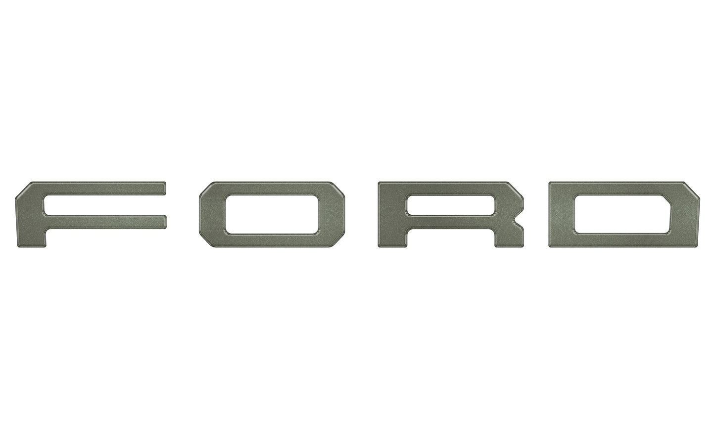 Grille Letter Overlays Fits 2019-2023 Ford Ranger