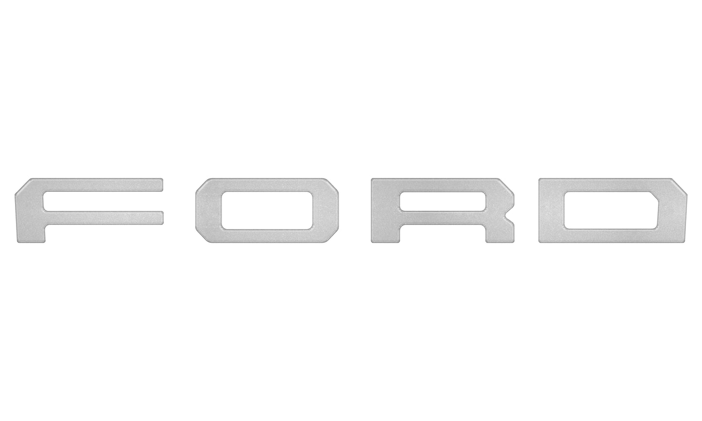 Grille Letter Overlays Fits 2019-2023 Ford Ranger
