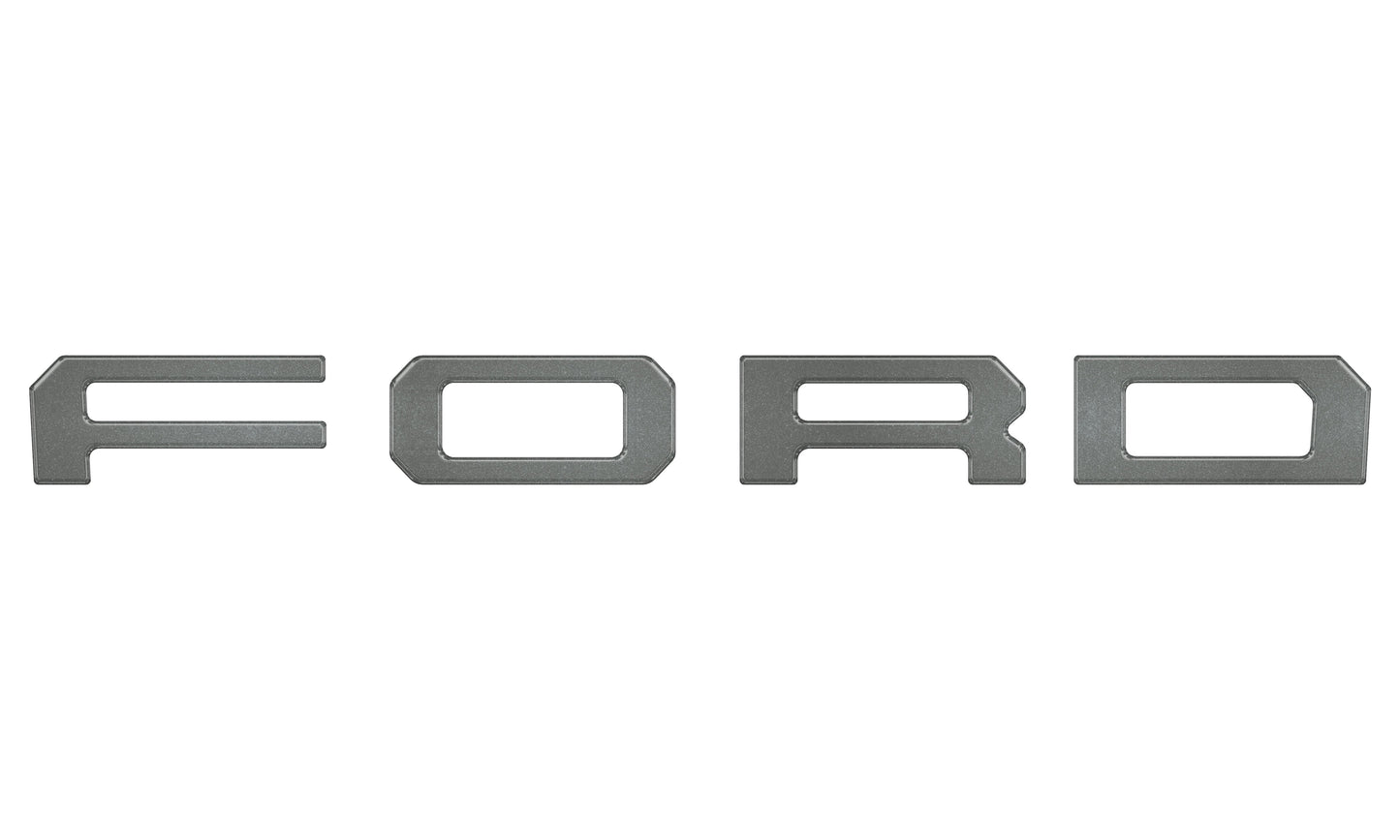 Grille Letter Overlays Fits 2019-2023 Ford Ranger
