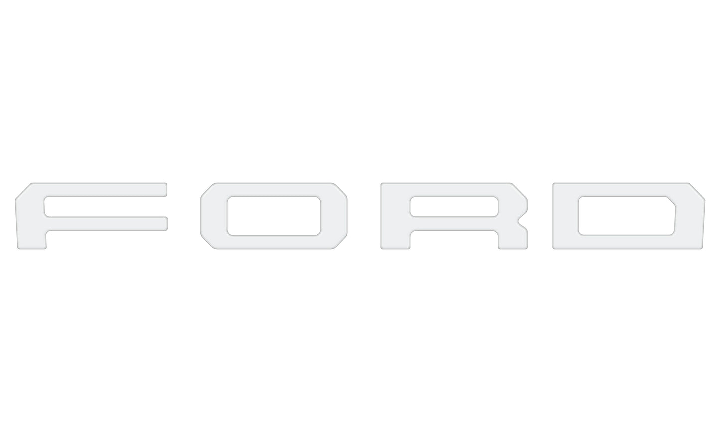 Grille Letter Overlays Fits 2019-2023 Ford Ranger