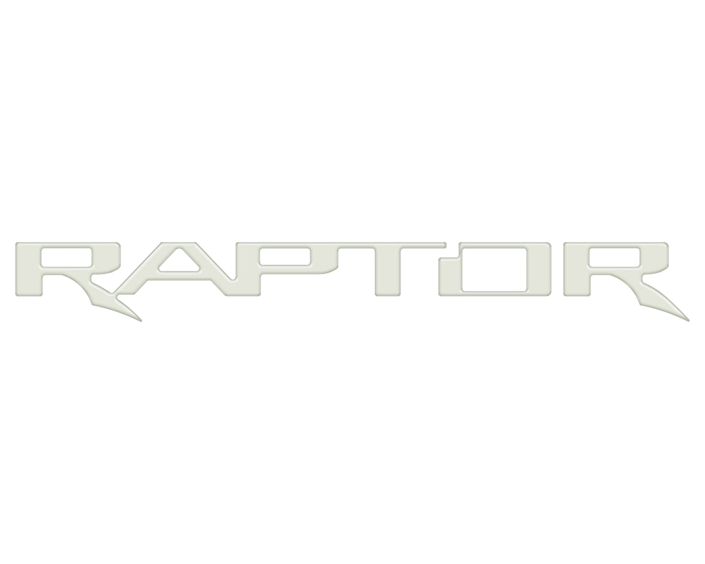 Raptor Tailgate Emblem Inserts Fits 2024-2026 Ford Ranger