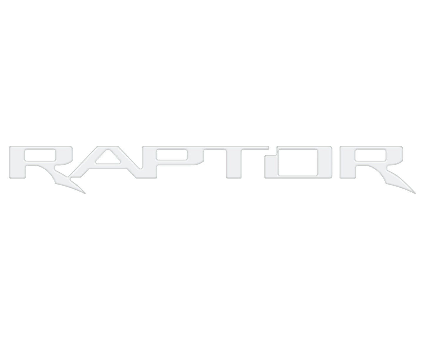 Raptor Tailgate Emblem Inserts Fits 2024-2026 Ford Ranger