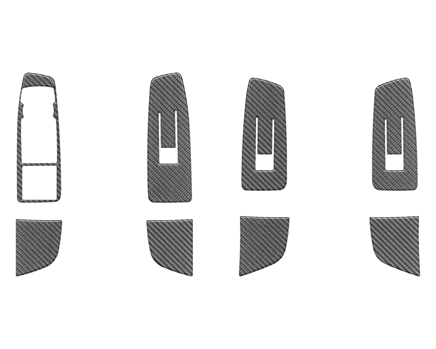 Door Switch Accent Trim Fits 2024-2026 Ford Ranger
