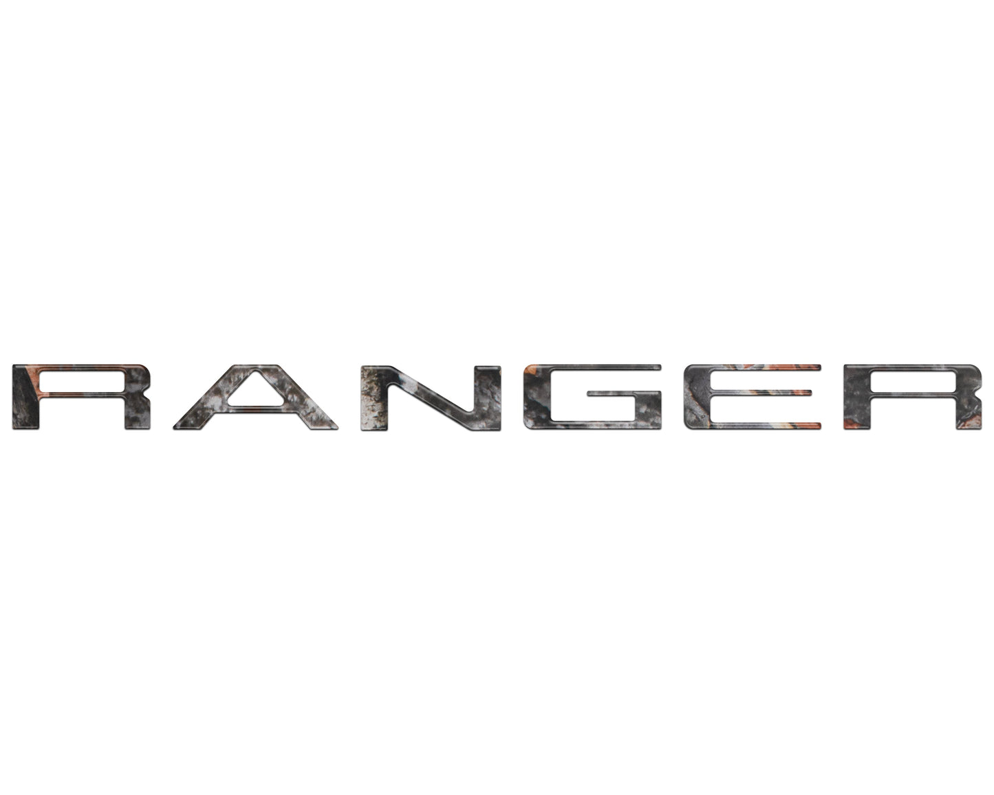 Hood Lettering Kit Fits 2024-2025 Ford Ranger