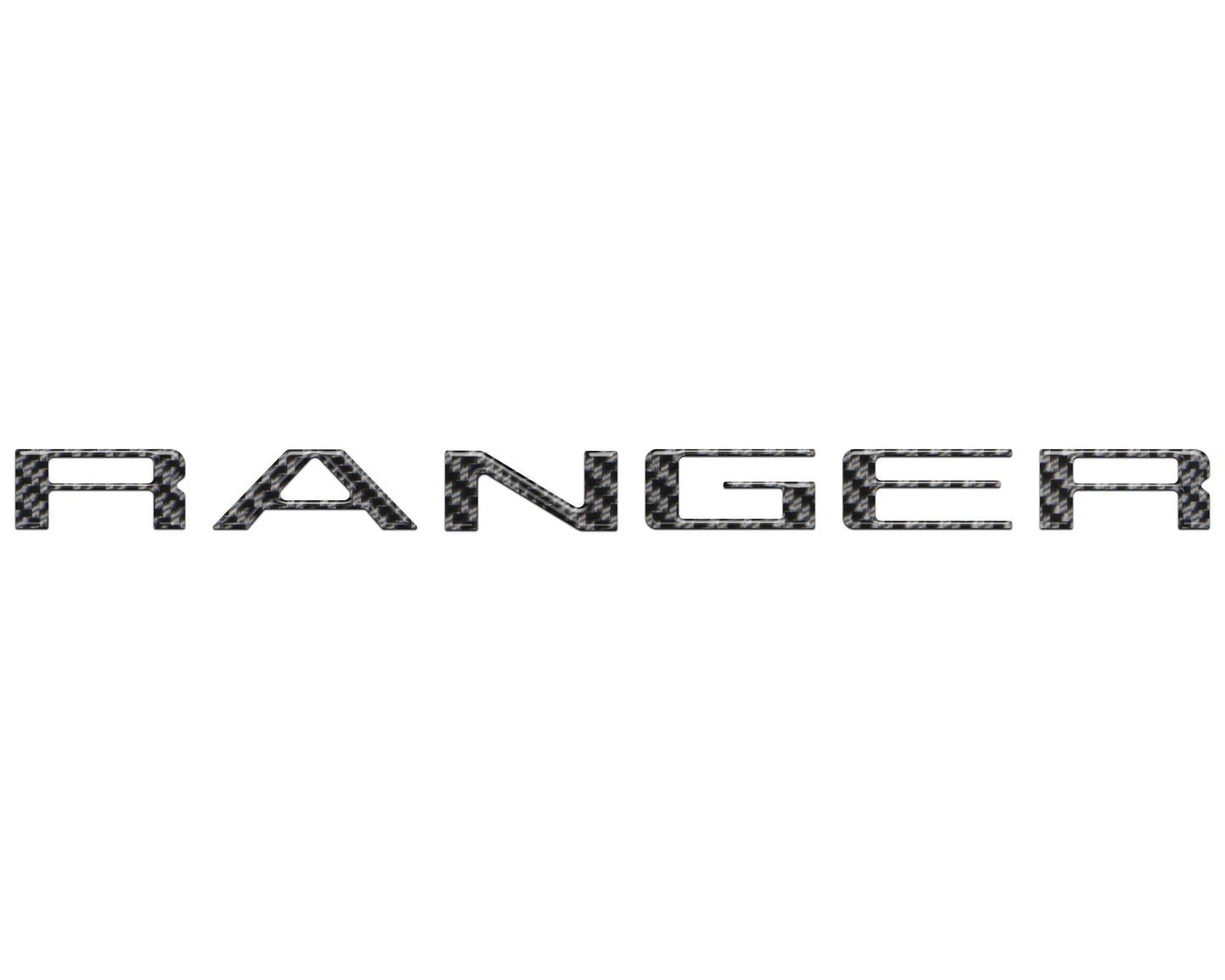 Hood Lettering Kit Fits 2024-2025 Ford Ranger