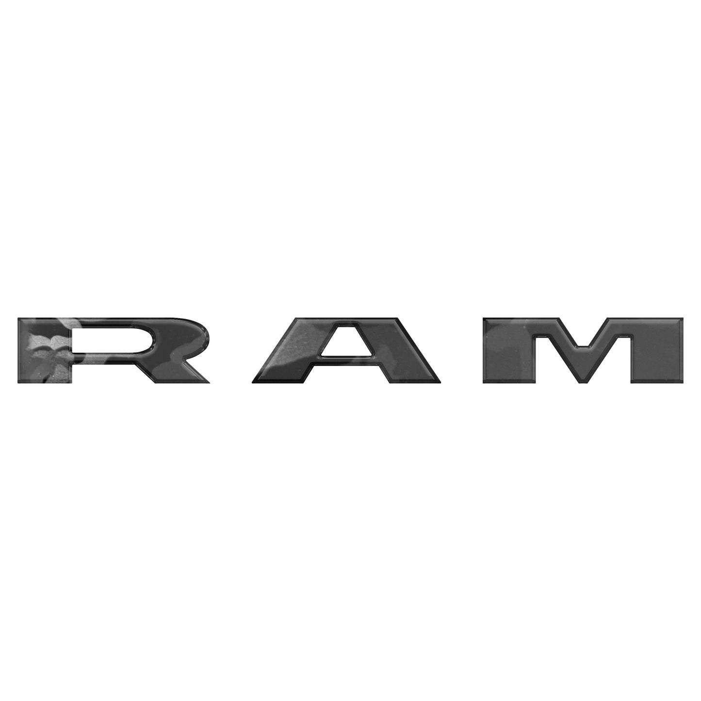 Grille Letter Overlays Fits 2025-2026 Ram 1500/2500/3500