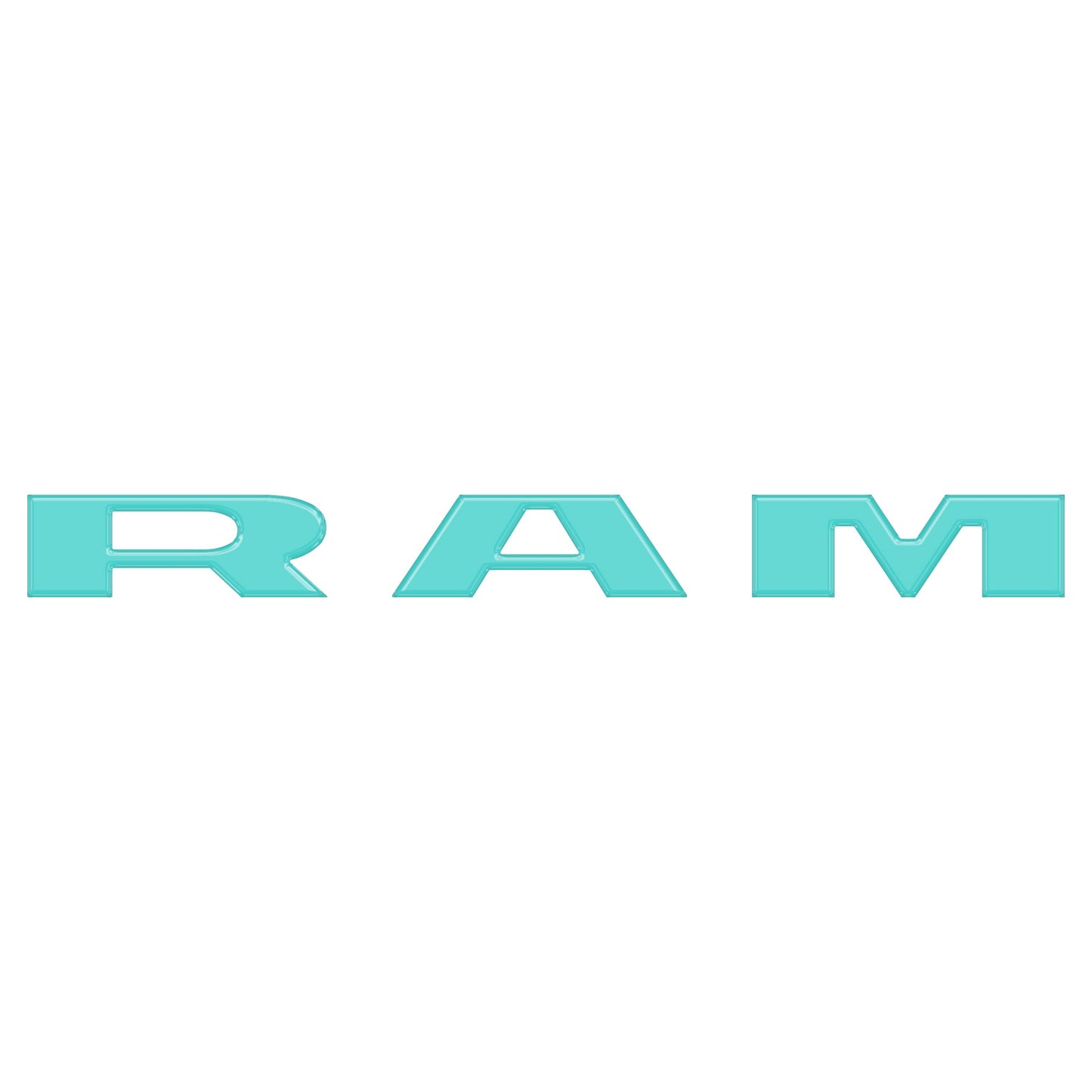 Grille Letter Overlays Fits 2025-2026 Ram 1500/2500/3500