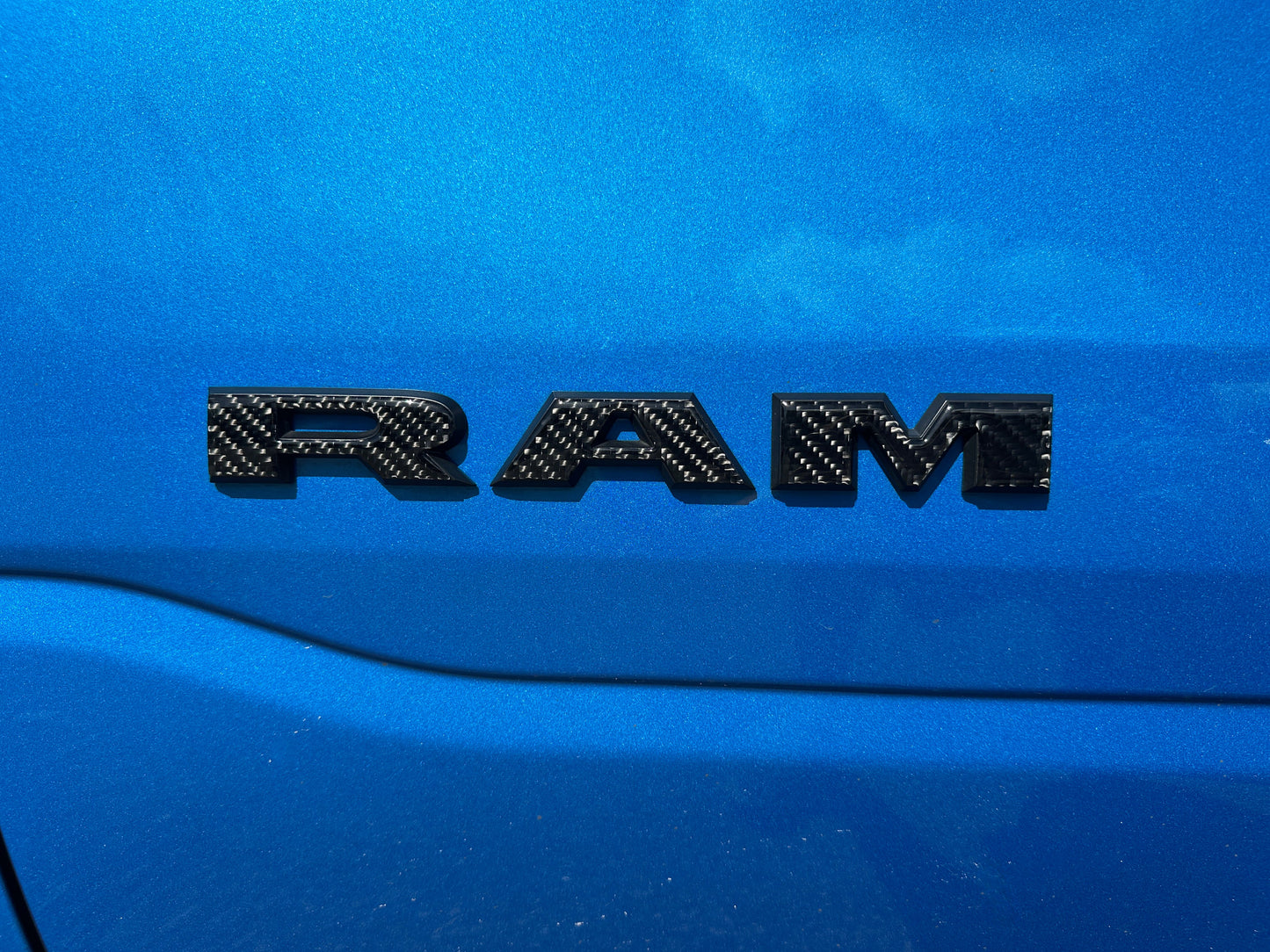 Front Door Emblem Overlays Fits 2025-2026 Ram 1500/2500/3500