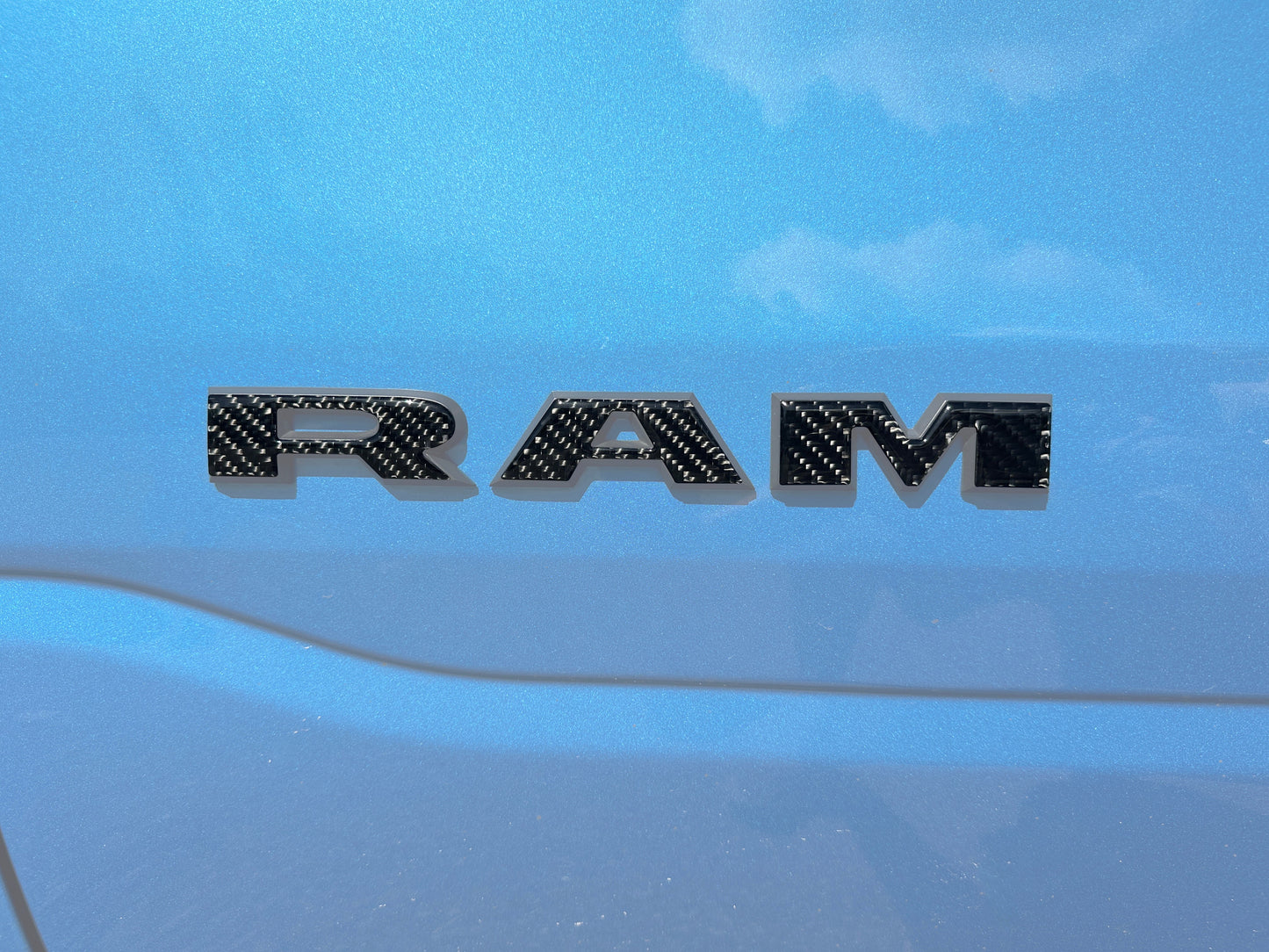 Front Door Emblem Overlays Fits 2025-2026 Ram 1500/2500/3500