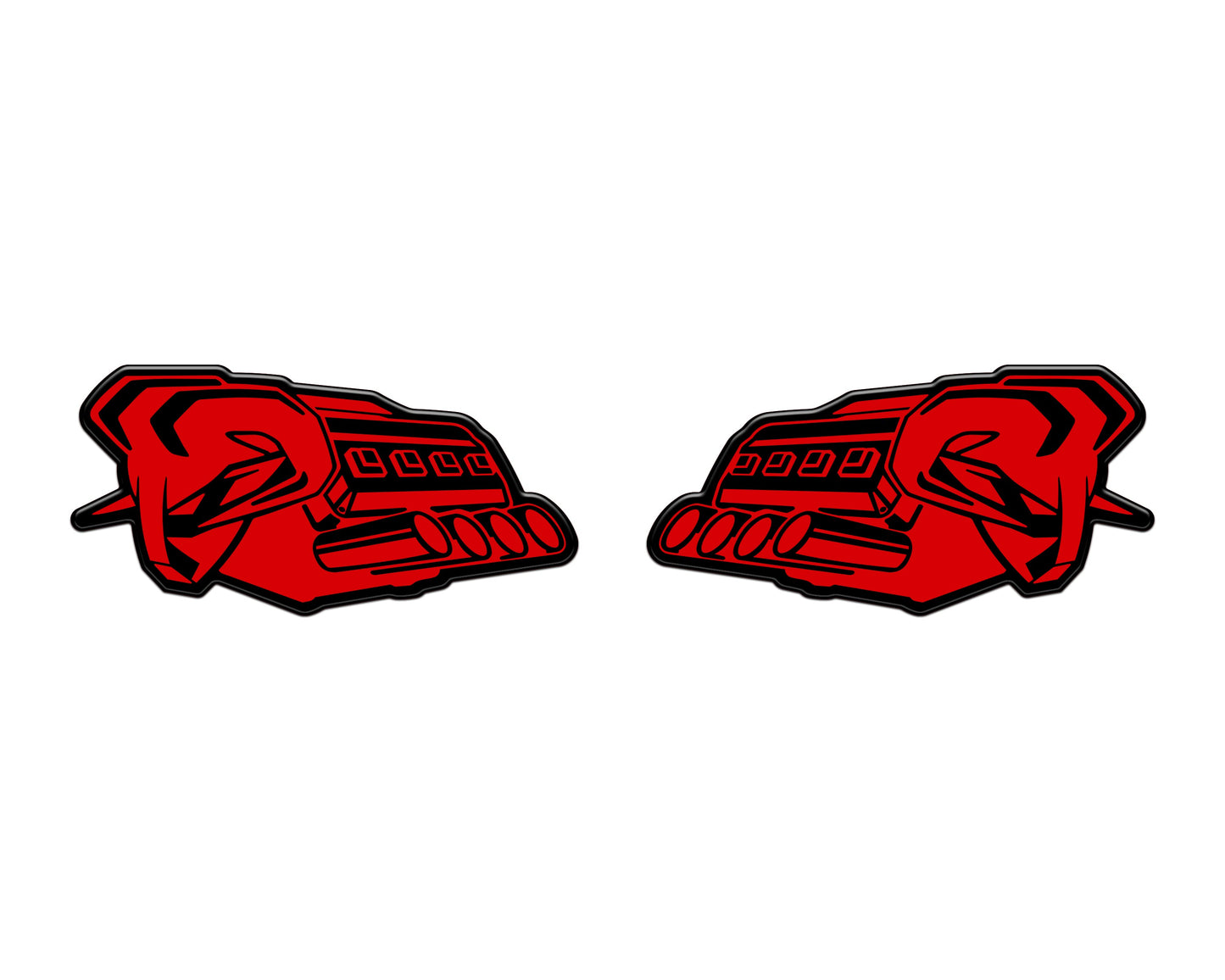 Ram V8 Badges Overlays Fits 2026+ Ram